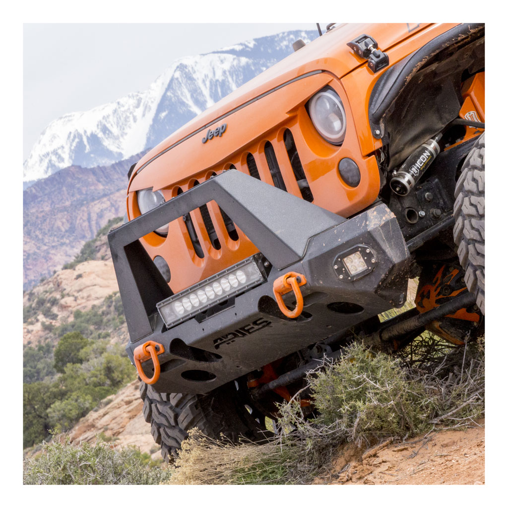 ARIES Automotive | TrailChaser Jeep Front Bumper Center Section