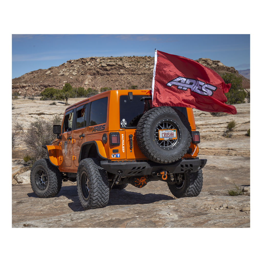ARIES Automotive TrailChaser Jeep Rear Bumper