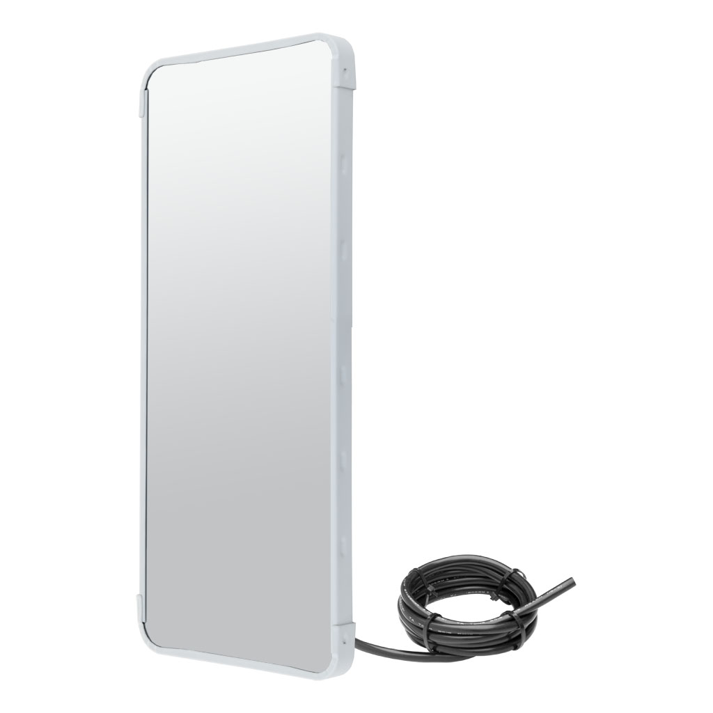 Retrac 7x16 Inch Stainless Steel West Coast Truck Mirror - Universal Fit For Driver Or Passenger Side