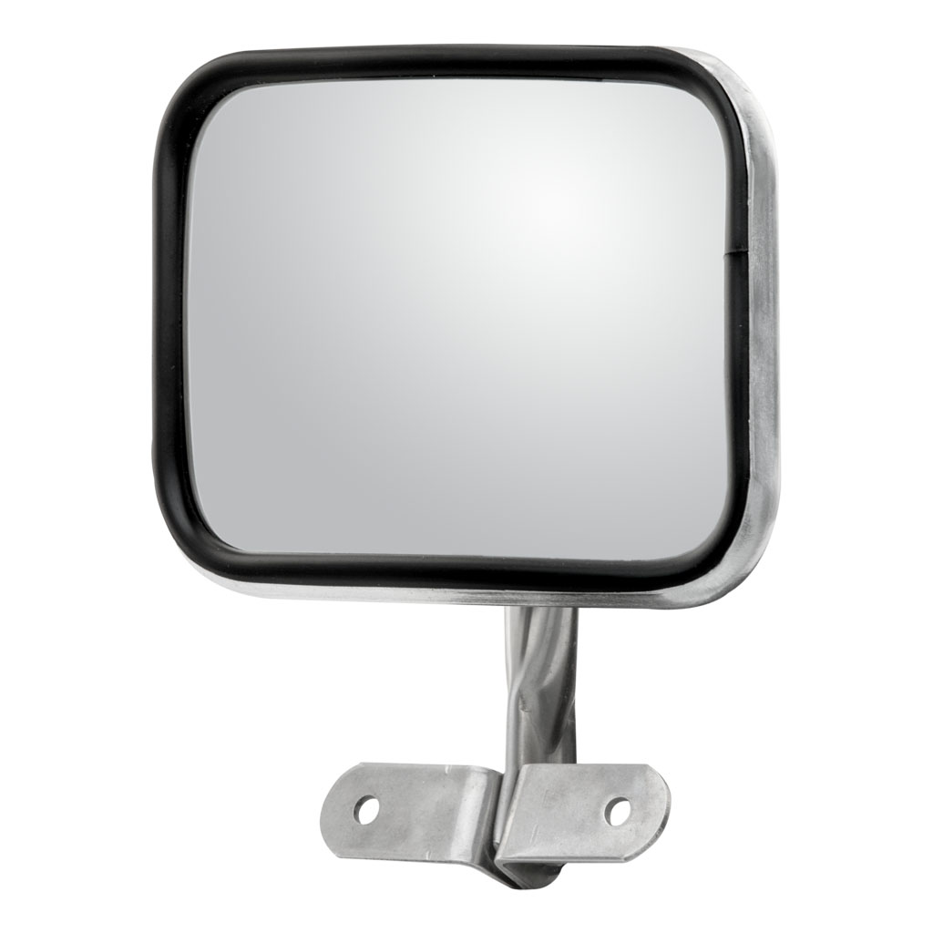 RETRAC  4 x 5-1/2 Rectangular Plastic Stick-On Convex Mirror