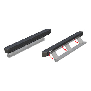 Image for ActionTrac 83.6" Powered Running Boards (No Brackets)