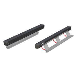 Image for ActionTrac 87.6" Powered Running Boards (No Brackets)