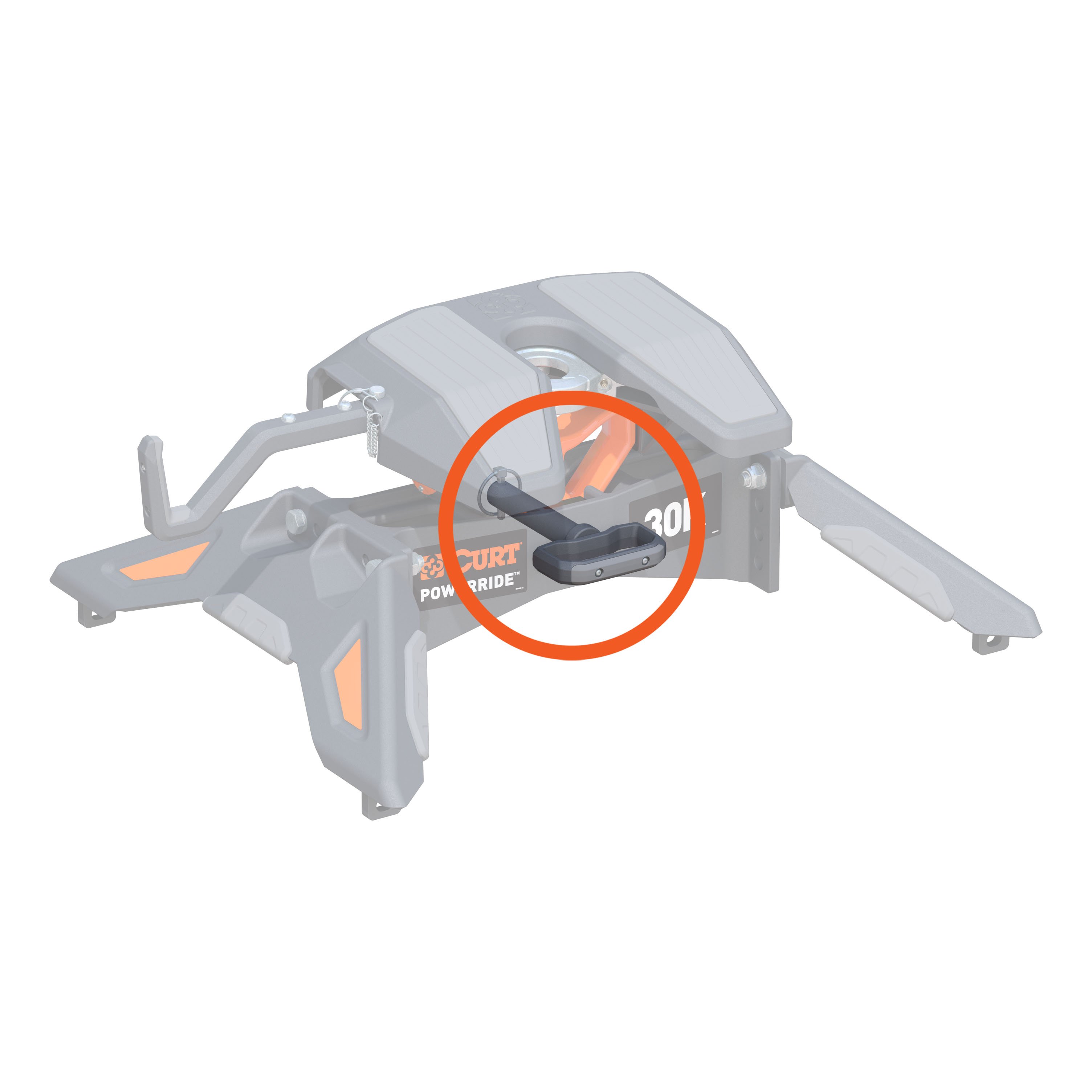 CURT Replacement PowerRide 5th Wheel Center Pin - CURT 19309 - Image 2