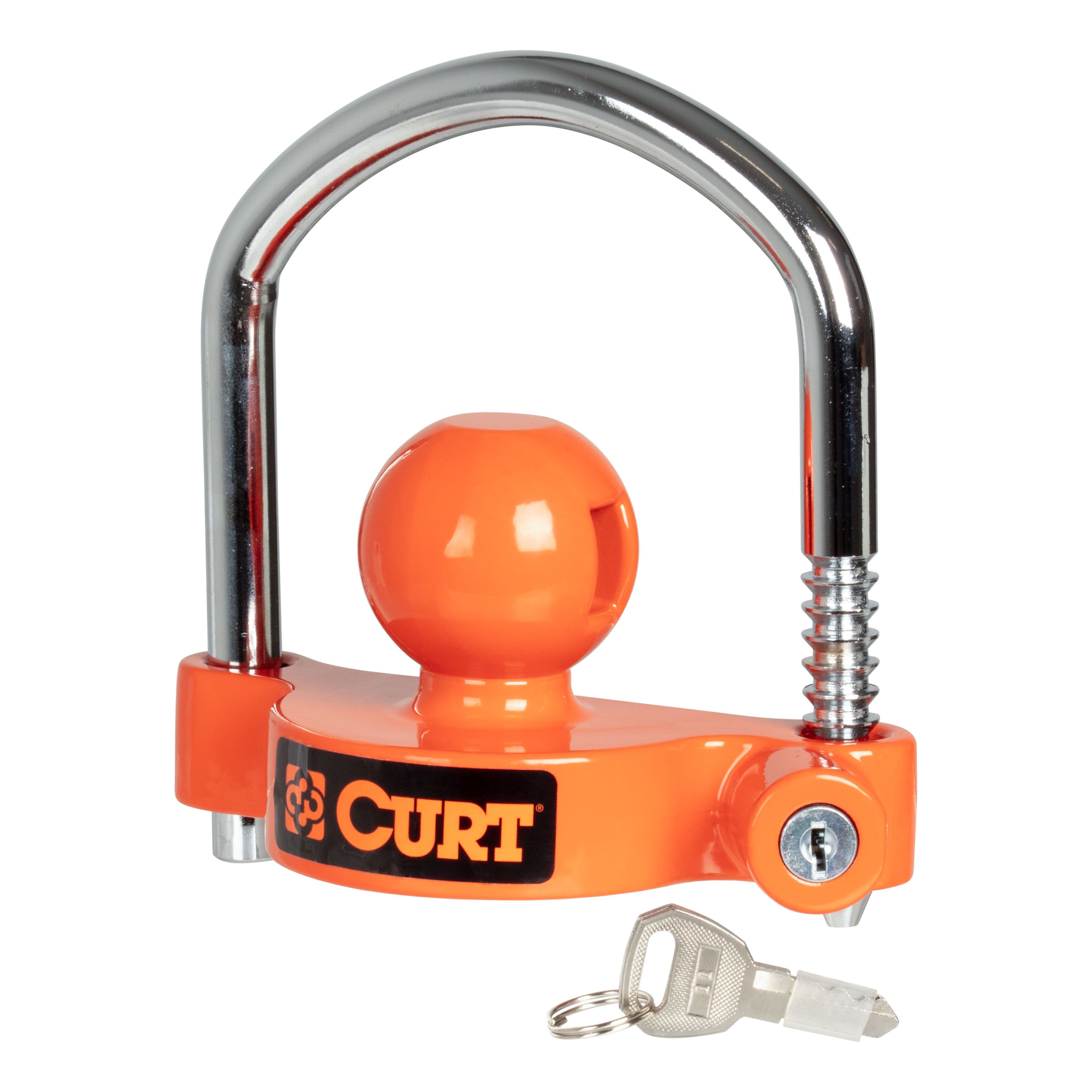CURT Universal Trailer Coupler Lock, Keyed Alike - CURT 23090-KA - Image 1