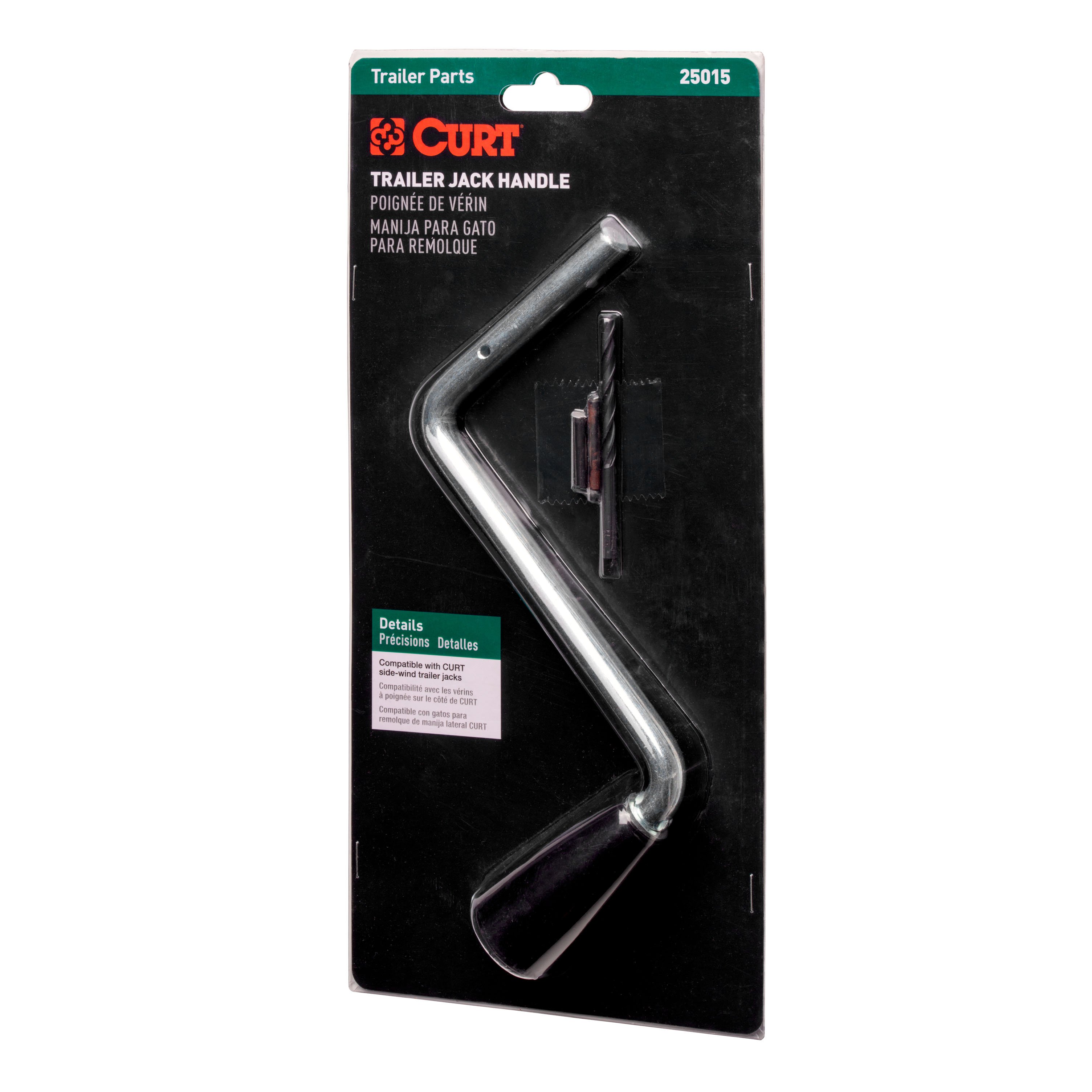 CURT Replacement Side-Wind Trailer Jack Handle - CURT 25015 - Image 1