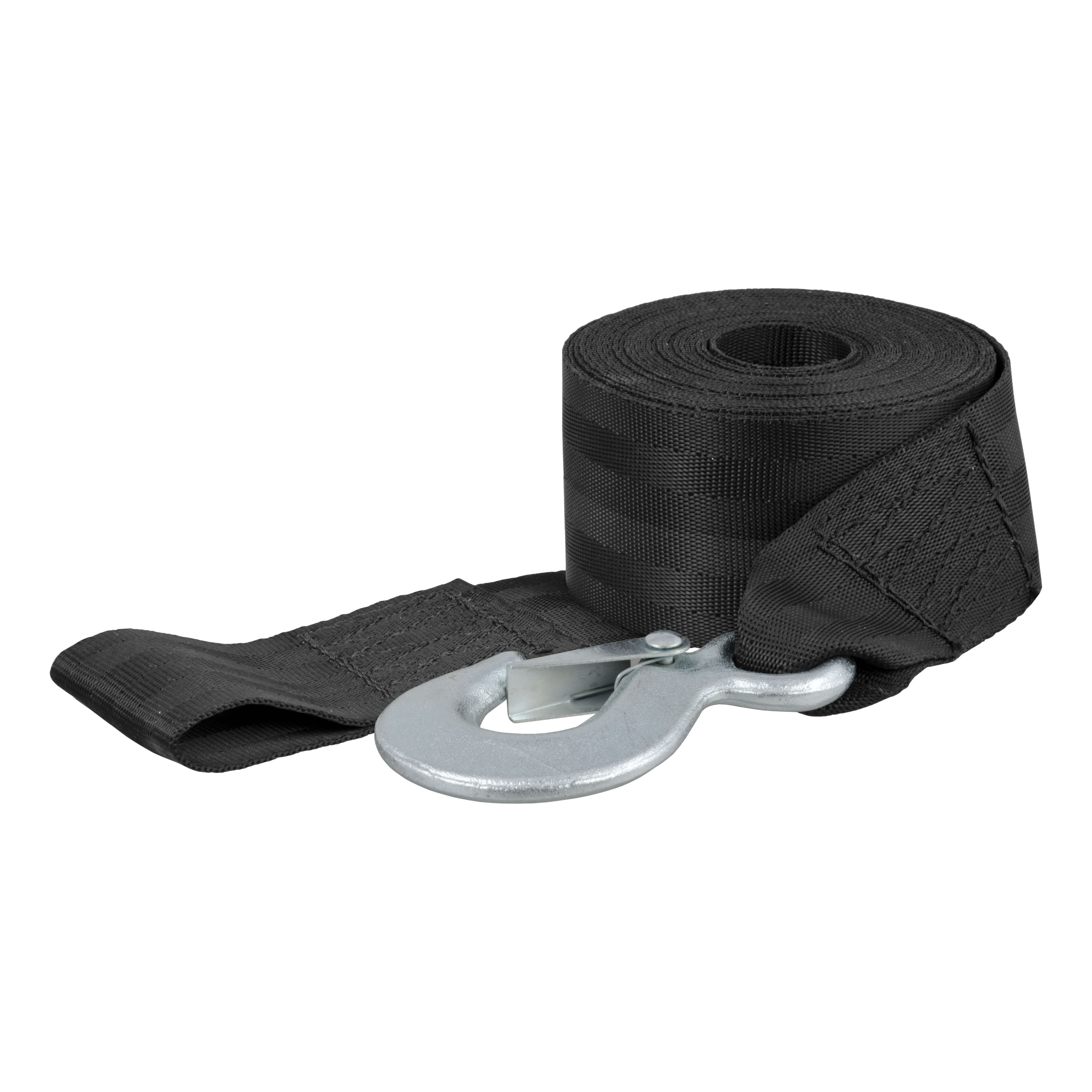 CURT 23' Winch Strap with Snap Hook (4,800 lbs.) - CURT 29452 - Image 1
