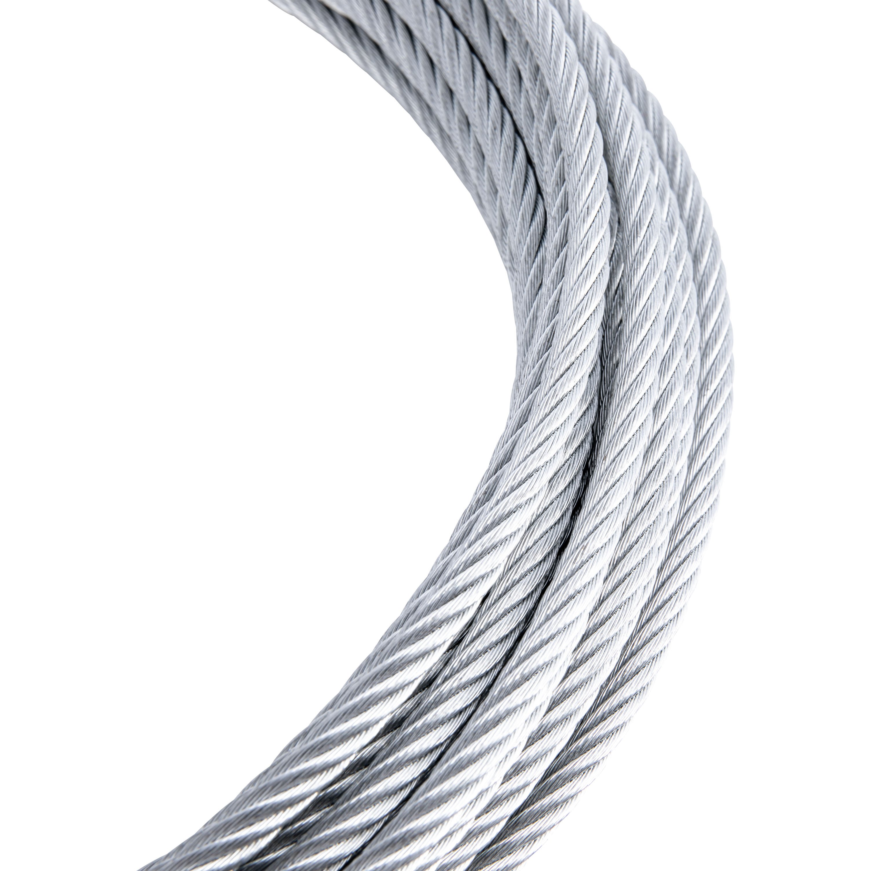CURT 50' Winch Cable with Snap Hook (5,600 lbs.) - CURT 29461 - Image 3