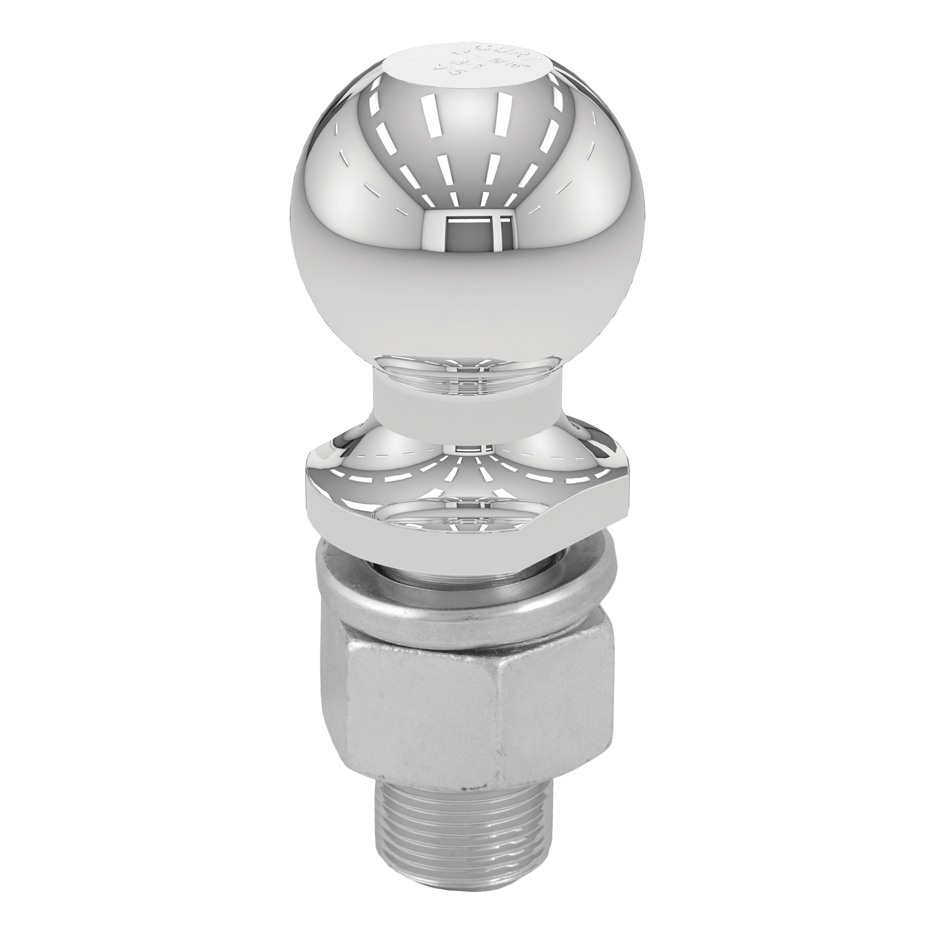 25/16" Trailer Ball (11/4" x 25/8" Shank, 15,000 lbs., Chrome)