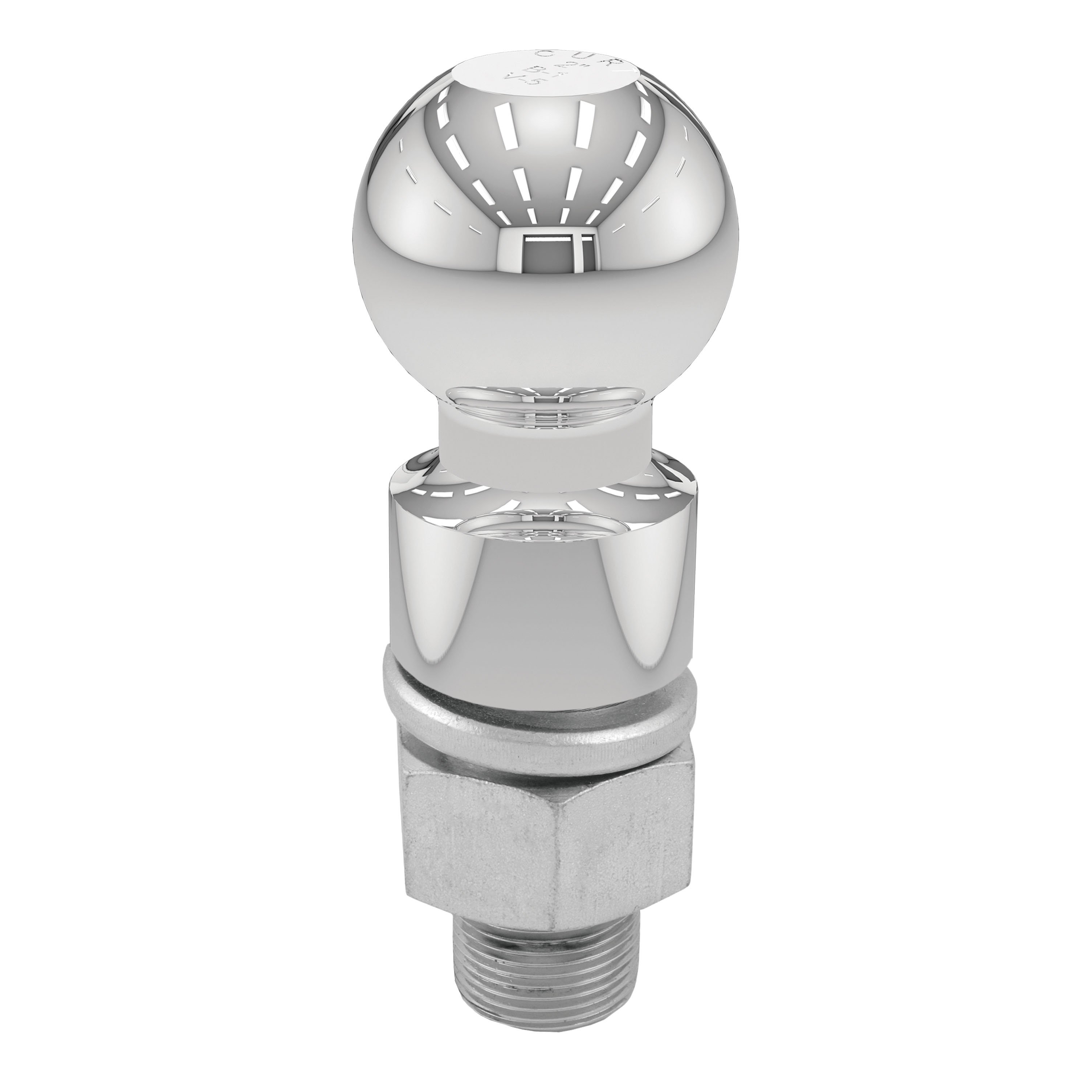 25/16" Trailer Ball (11/4" x 25/8" Shank, 1" Rise, 10,000 lbs., Chrome)