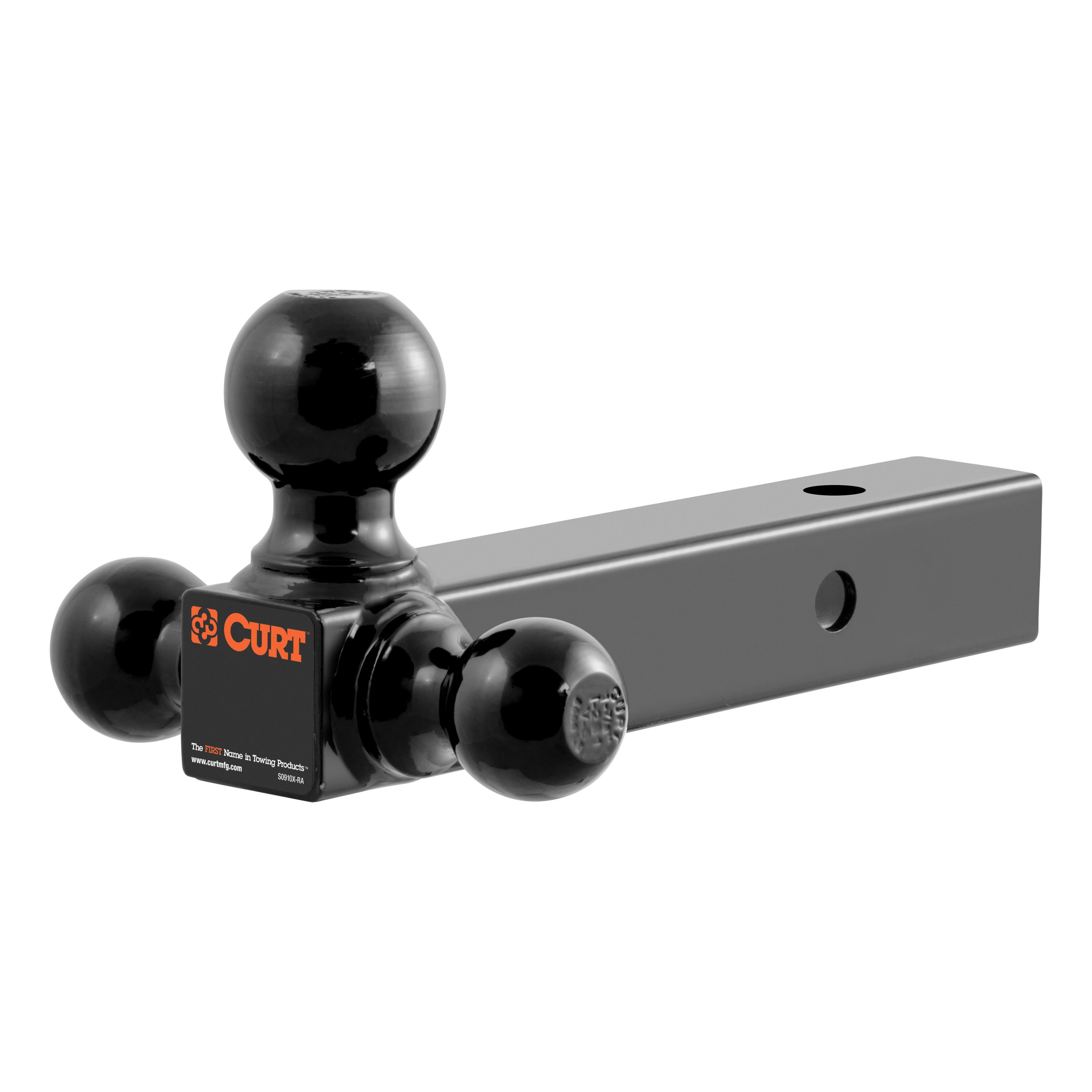 MultiBall Mount (2" Hollow Shank, 17/8", 2" & 25/16" Black Balls)