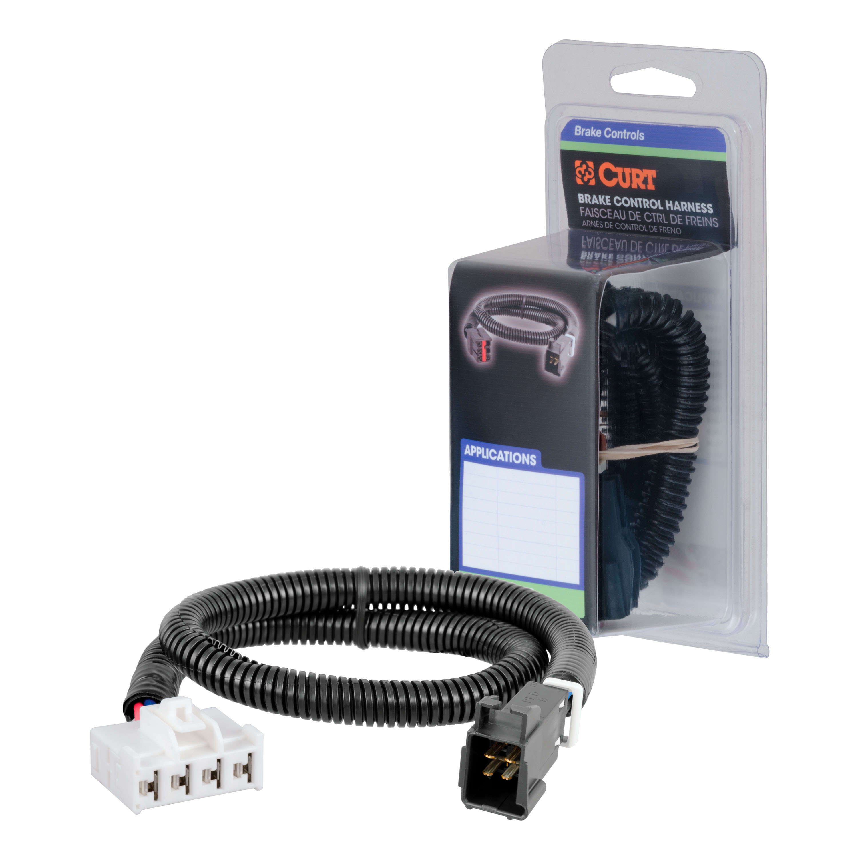 Trailer Brake Controller Harness; Select Ram; Dakota; Durango; Aspen (Packaged)