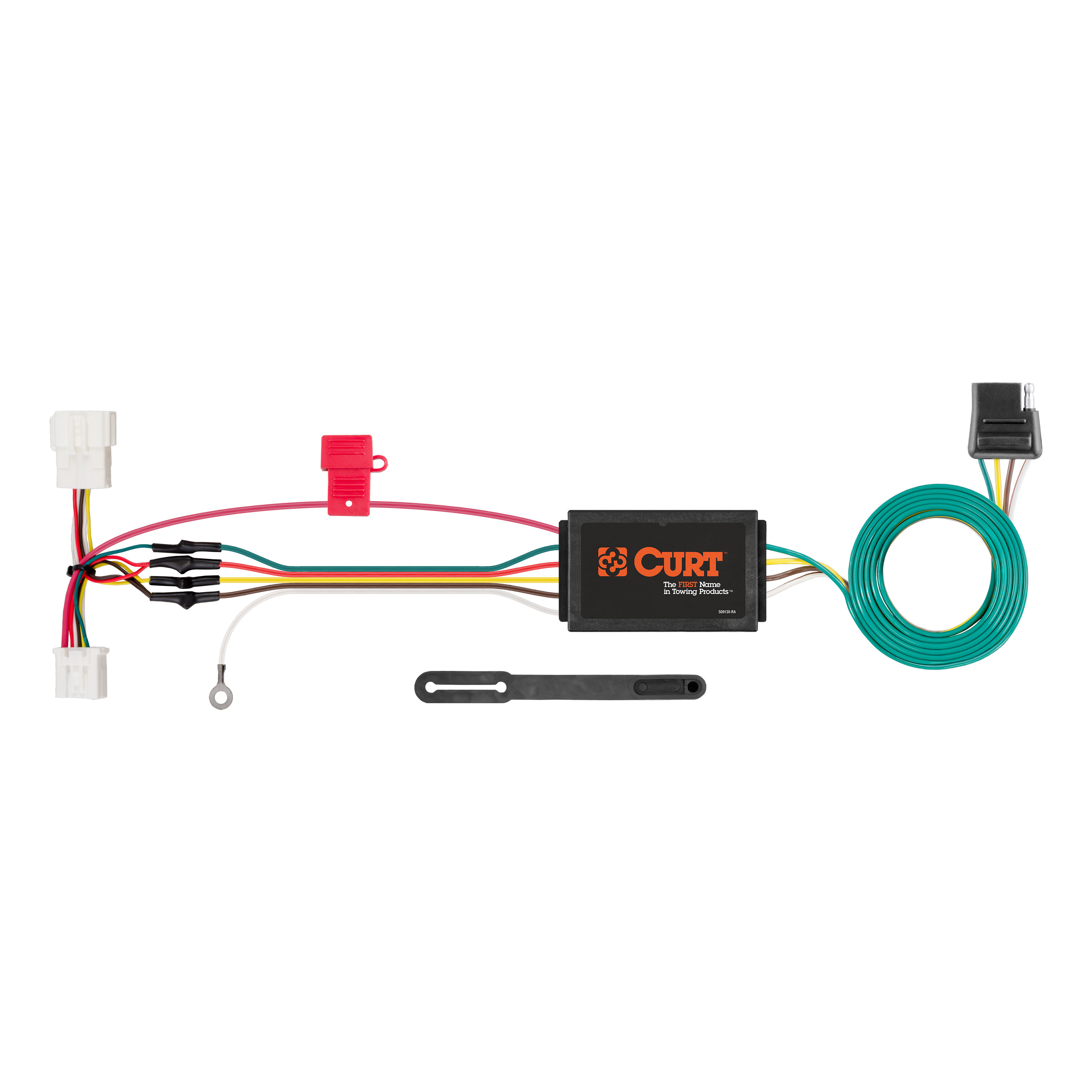 Custom Wiring Harness; 4-Way Flat Output; Select Honda CR-V