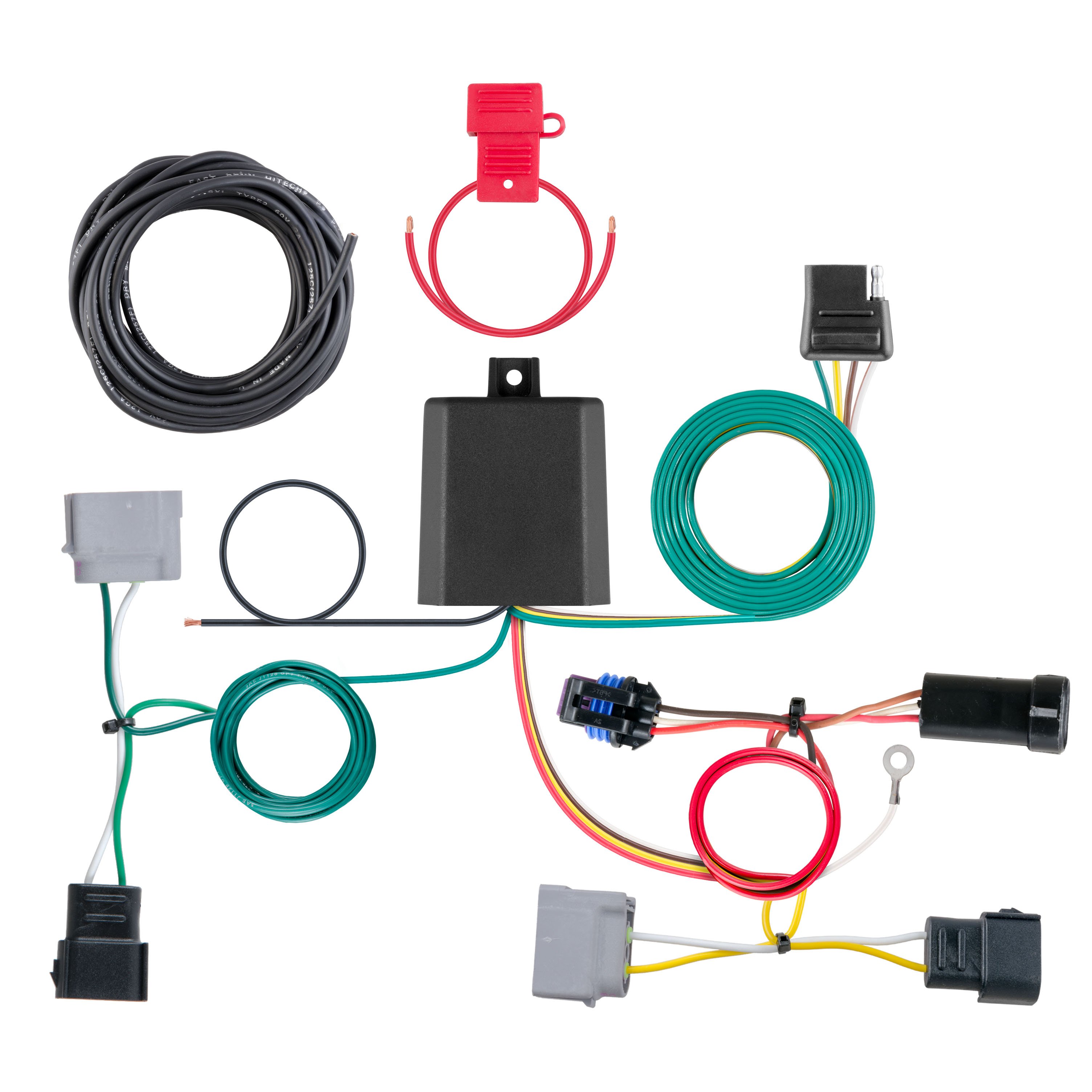 Custom Wiring Harness (4-Way Flat Output)