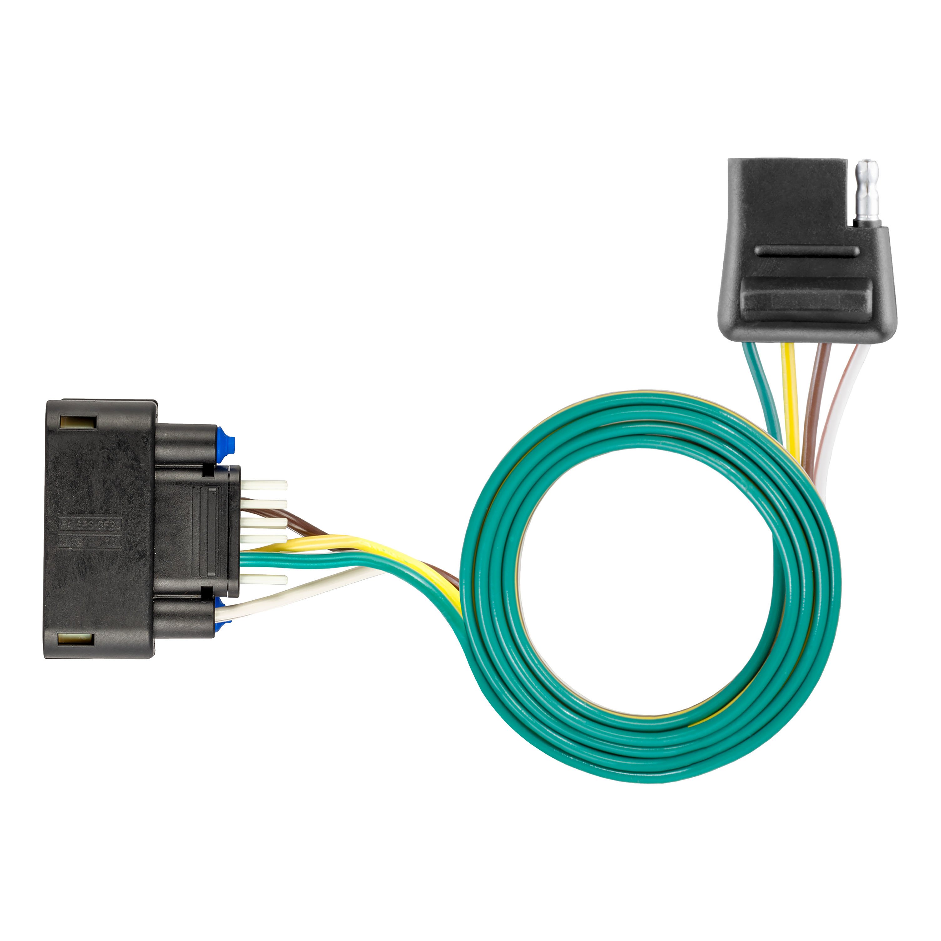 CURT Custom Wiring, 4-Way Flat - CURT 56538 - Image 1