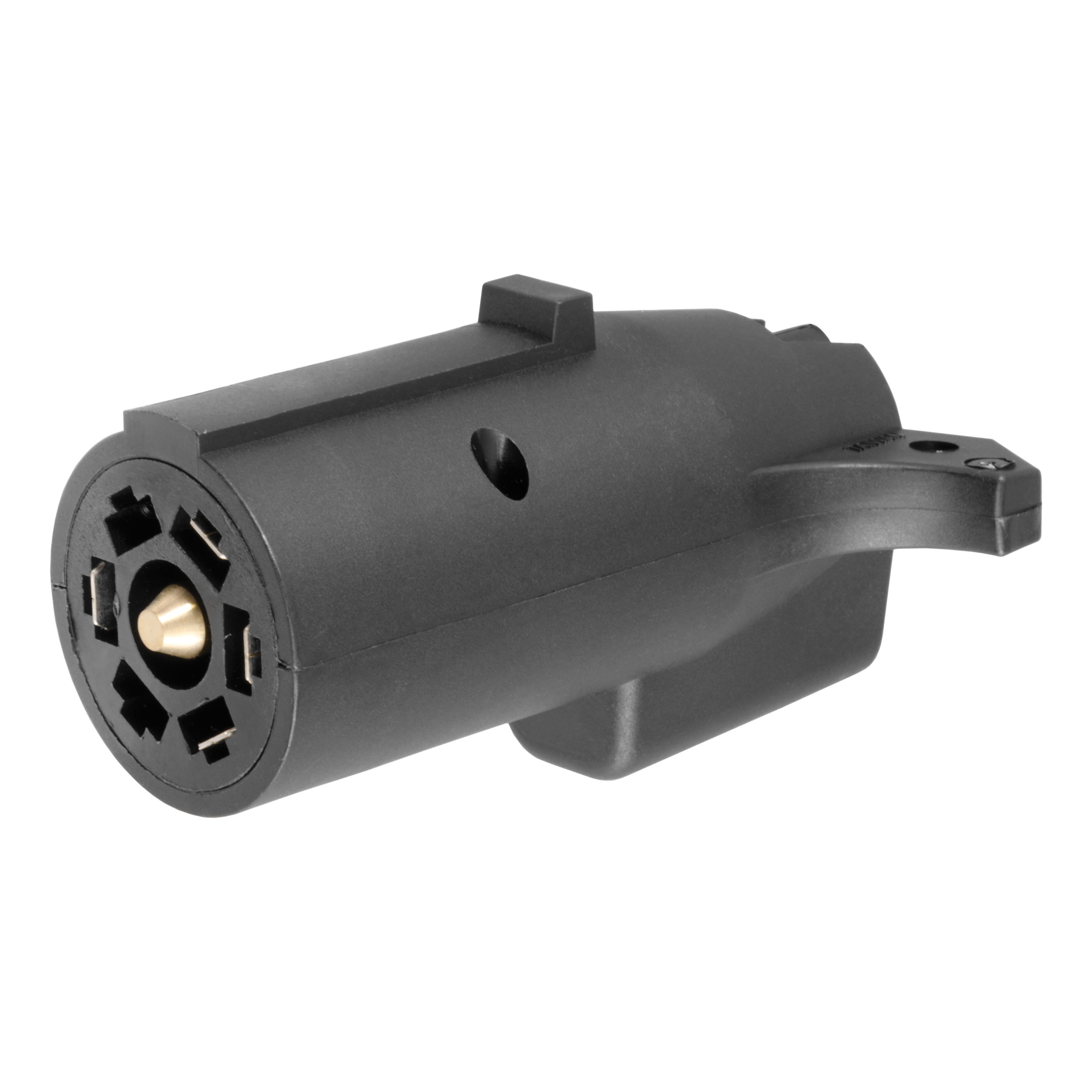 Electrical Adapter (7Way RV Blade Vehicle to 5Way Flat Trailer)