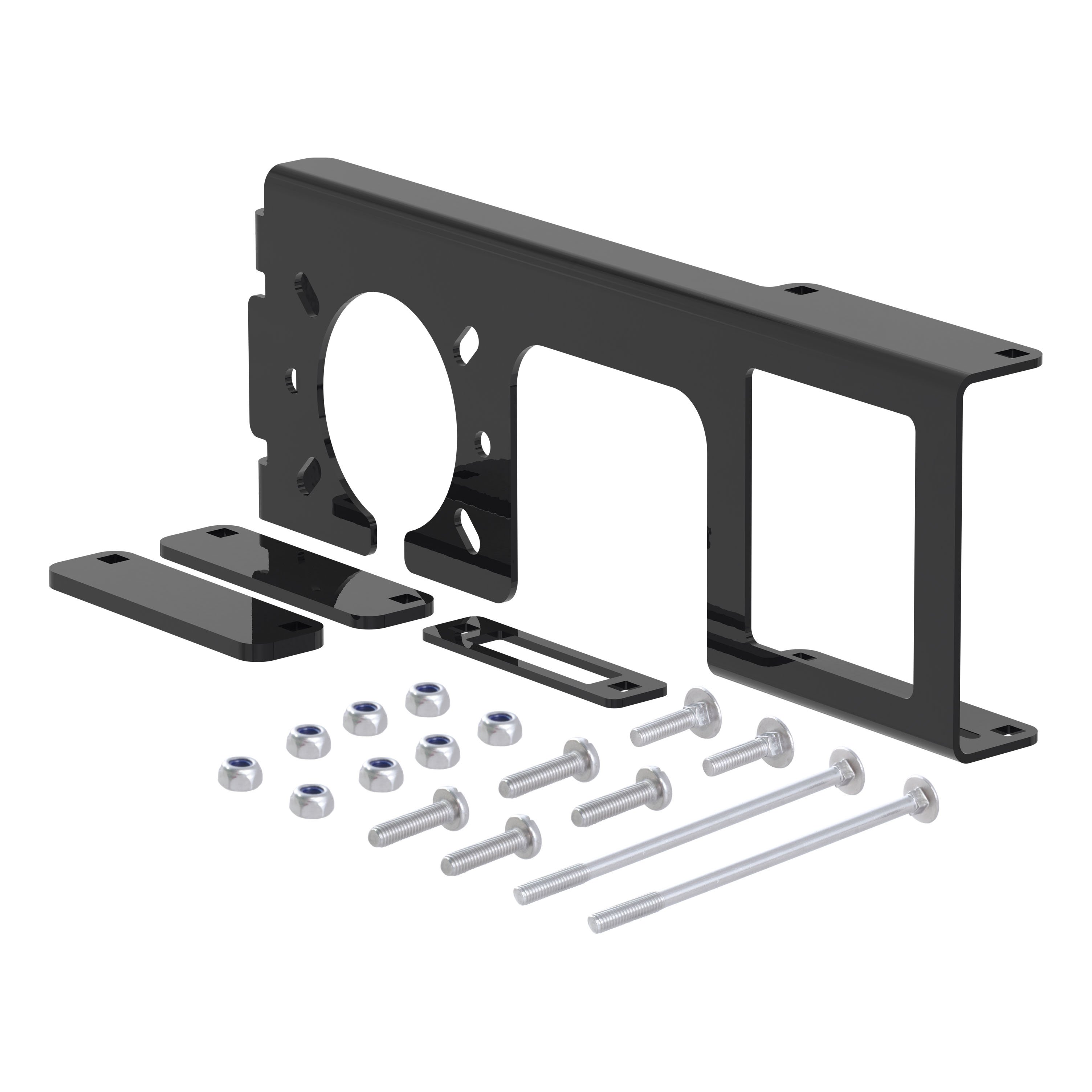 EasyMount Wiring Bracket for 4 or 5Flat & 6 or 7Round (2" Receiver)
