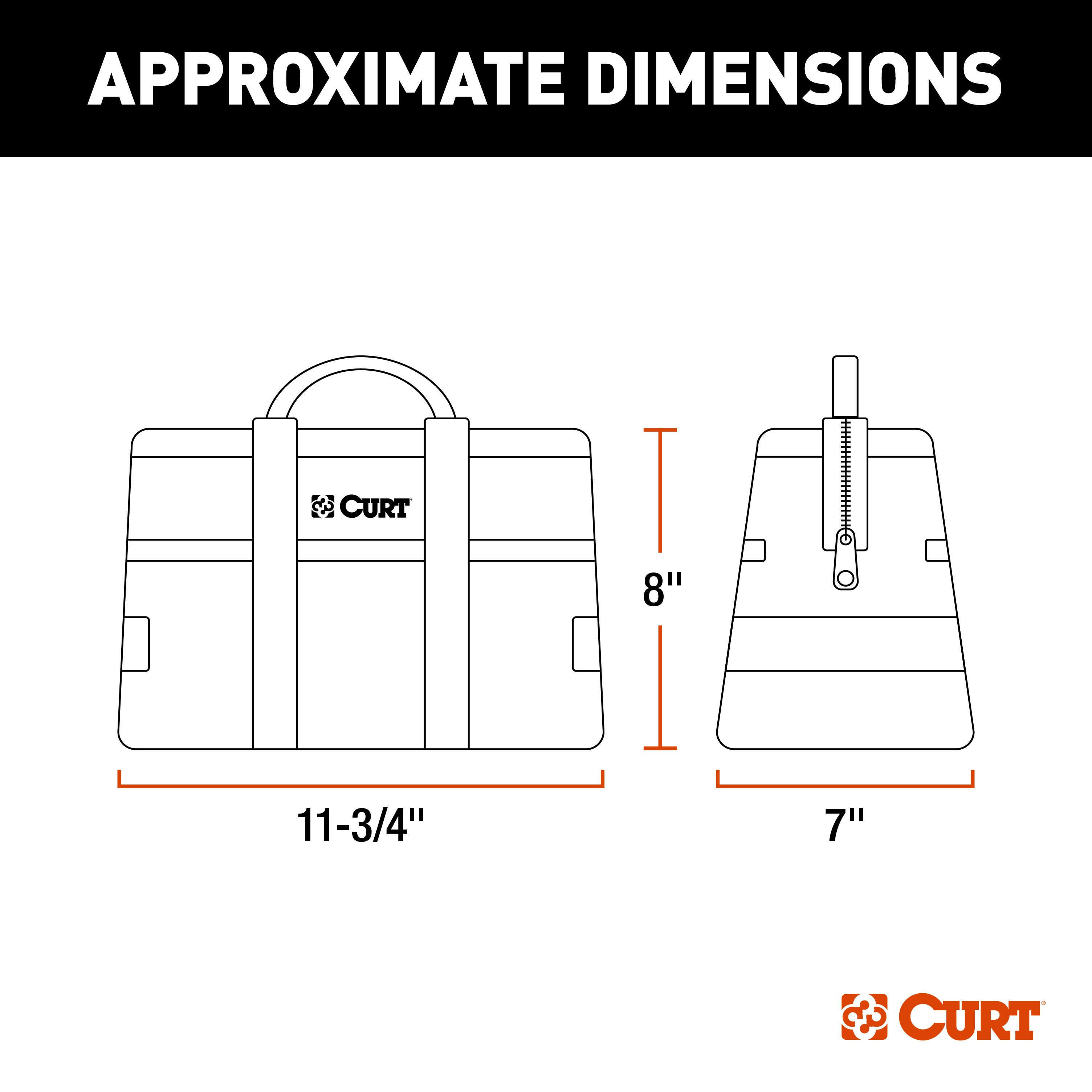 CURT Towing Accessories Storage Bag Part# 70004