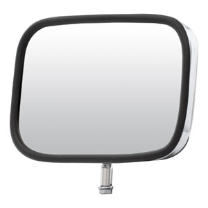 Image for 8" x 5" Stainless Steel Light-Duty Truck Mirror Head