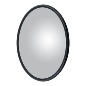 Image for 12" Black Plastic Center-Mount Convex Mirror Head w/ Plastic Ball Stud