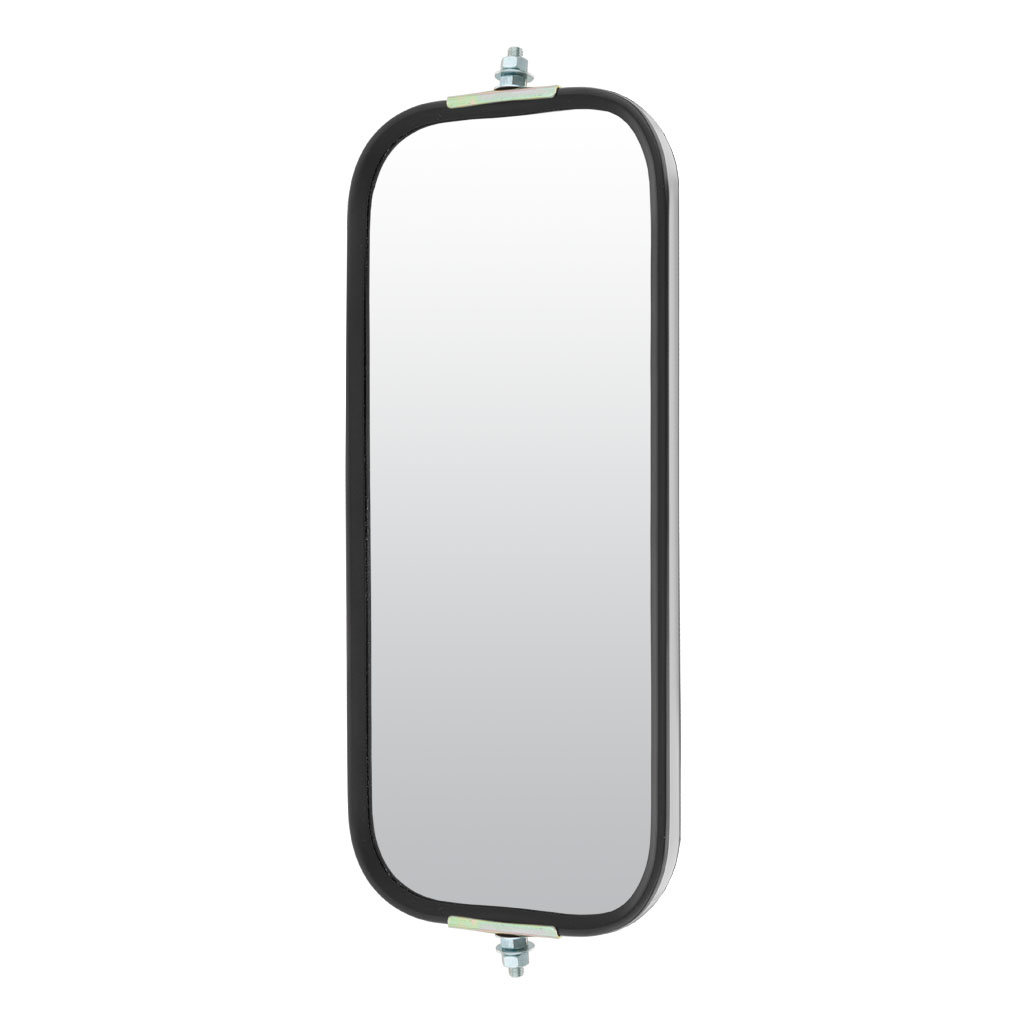 16x6.5 Stainless Steel West Coast Mirror Pair – Pillow Back, Manual Adjust, Puddle Light – Fits 1950-2019 HD Semi Trucks