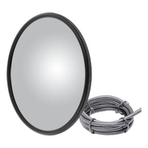 Image for Offset-Mount Heated Convex Mirror Head