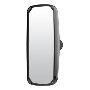 Image for Aerodynamic 8" x 17" Black Plastic West Coast Mirror (Fits 3/4" to 1-1/4" Tube)
