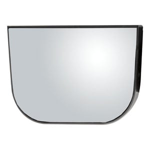 Image for Dual-Vision Heated Aerodynamic Mirror Head Replacement Convex Glass