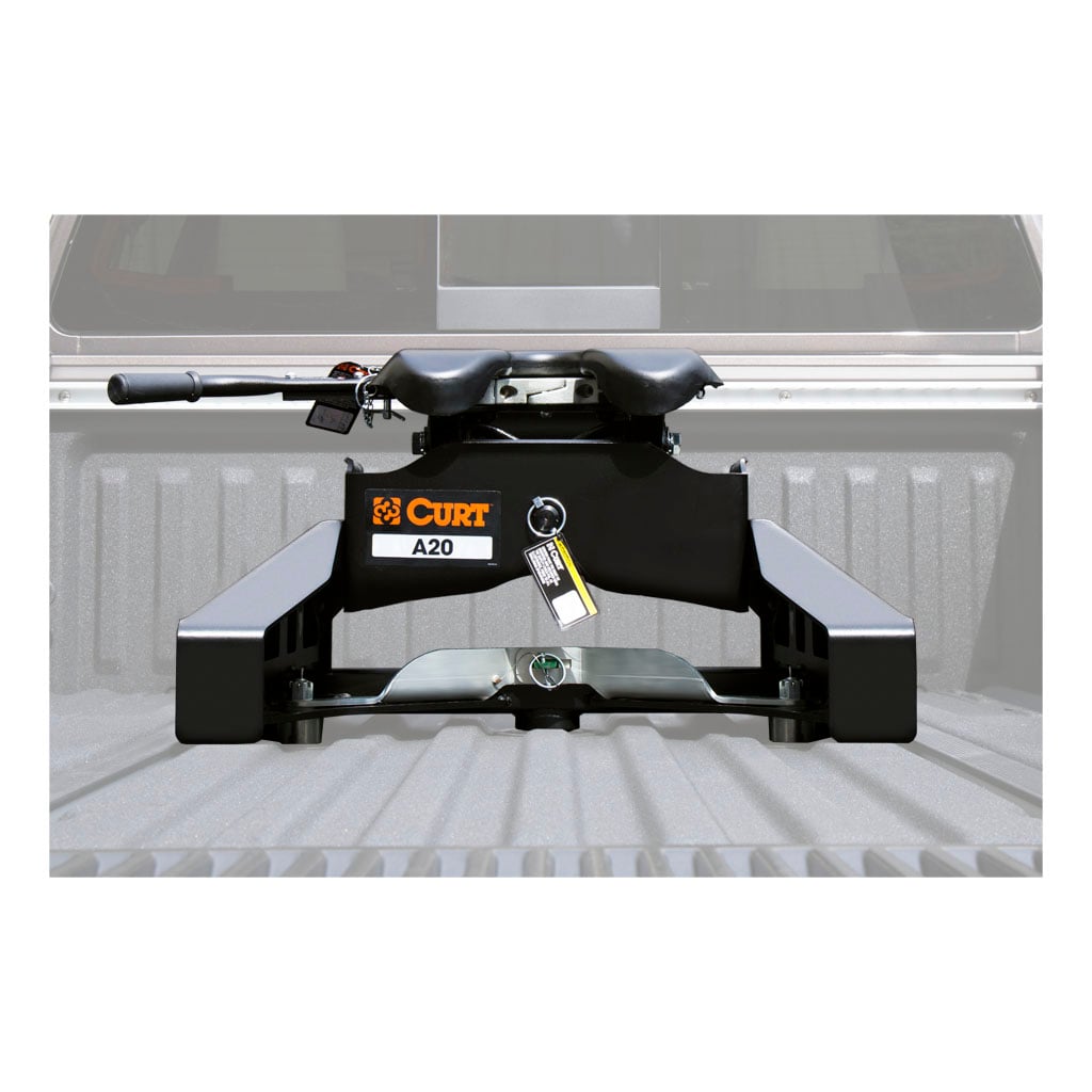 CURT Manufacturing CURT A20 5th Wheel Hitch with Nissan Titan XD Puck