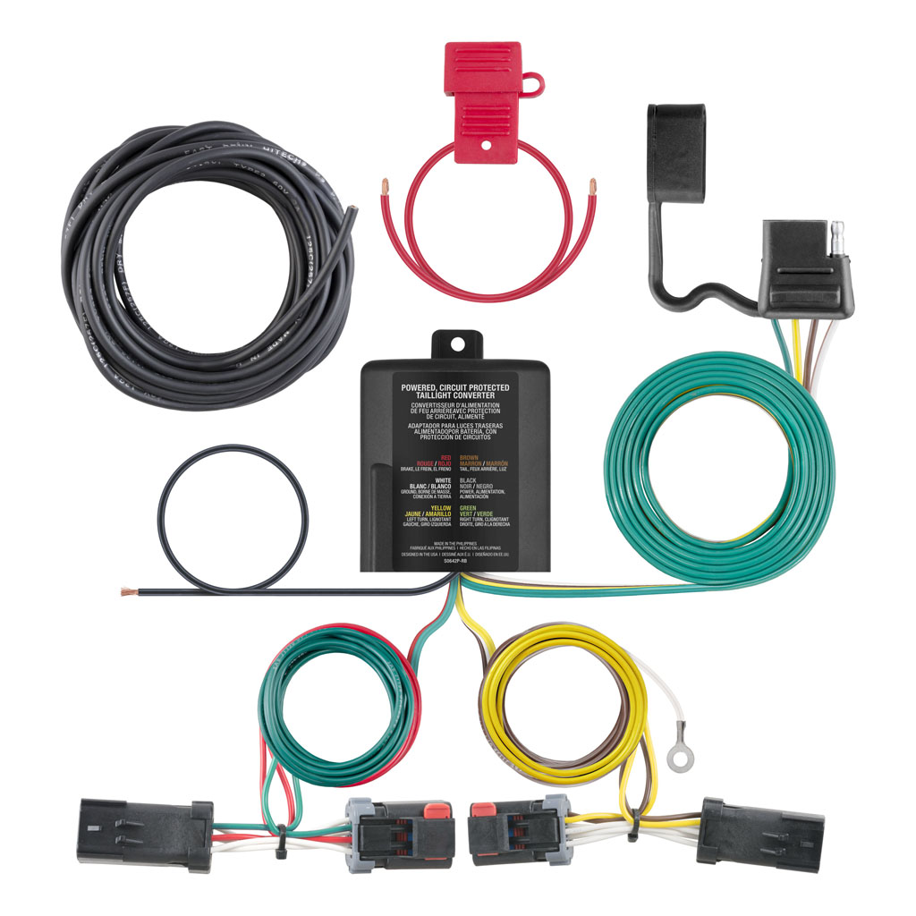 CURT Manufacturing - CURT Custom Wiring Harness #56344 curt wiring harness installation 